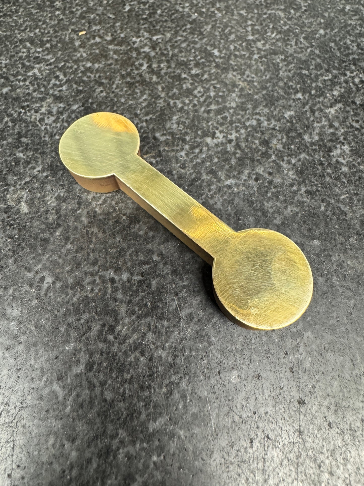 Brass Dogbone Stitch - Large