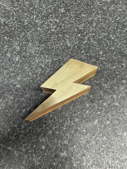 Lakewood Brass Lightning Bolt Stitch