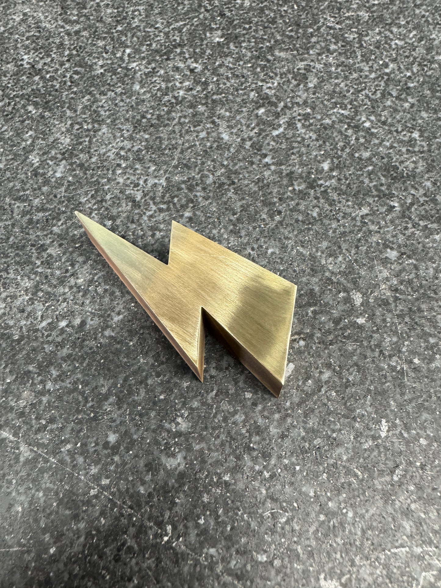 Lakewood Brass Lightning Bolt Stitch