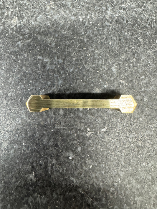 Lakewood Brass Hex Dogbone Stitch — Small (Straight Wall)